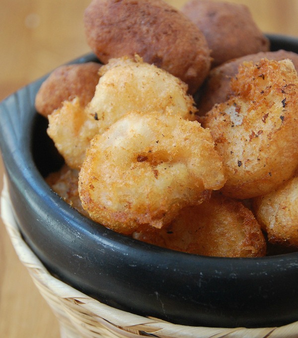 Recipe for Homemade Beer Battered Shrimp and Hush Puppies