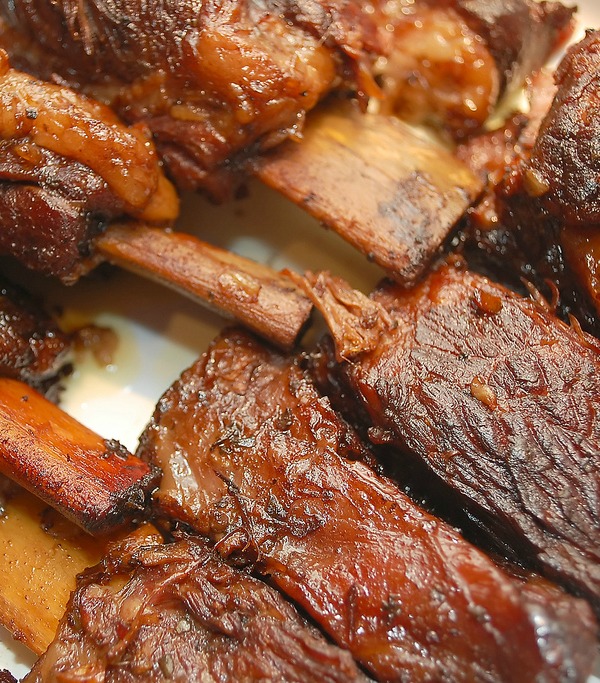 An easy recipe for Sweet and Spicy Baby Back Ribs that are falling-off-the-bone tender, as you might expect.