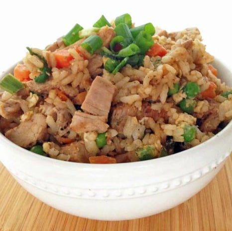 Recipe for Healthier Pork Fried Rice