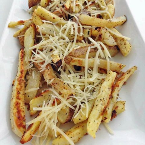 Recipe for Garlic Cheese Fries