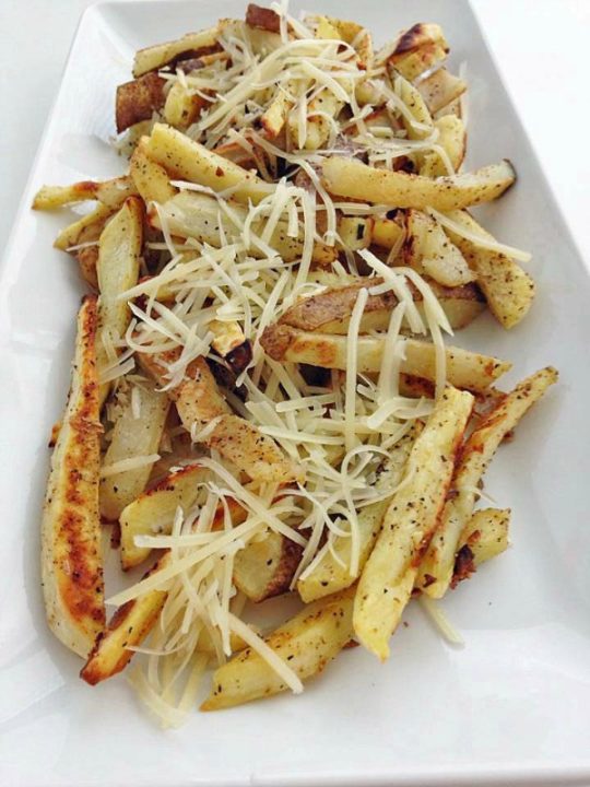 Garlic Cheese Fries Recipe STL Cooks