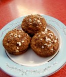The children are crazy about these Low-Fat Applesauce Muffins and they are usually unimpressed with my baking because they are not fans of the healthy substitutions I try.
