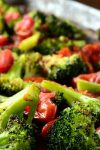 Roasting broccoli to make this Roasted Broccoli and Tomato Salad gives it a bit of crispness that will make a broccoli lover out of anyone!