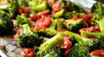 Roasting broccoli to make this Roasted Broccoli and Tomato Salad gives it a bit of crispness that will make a broccoli lover out of anyone!