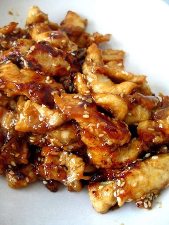 Recipe for Slow Cooker Teriyaki Chicken - Serve the chicken over rice, you don’t want any of that delicious, sticky sauce going to waste. And because we are all trying to be healthier this time of year make sure to serve lots of fresh stir fried vegetables on the side.