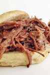 For some reason I always figured French Dip sandwiches to be hard to make. In reality, these Crock Pot Shredded French Dip sandwiches are beyond super easy.