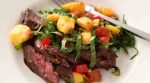 This Grilled Flank Steak with Peppery Peach Salsa recipe is all about getting lots of flavor, without a lot of work! You are sure to be making this one over and over again.