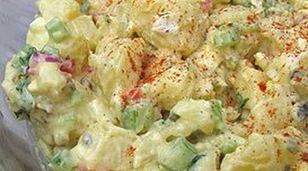 Good Old Fashion Potato Salad - This is the type of potato salad that grandmas the world over are known for making.