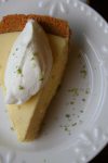 This Key Lime Pie is tart and citrusy. The whipped cream adds just the right amount of sweetness and the graham cracker crust lends the perfect crunch.