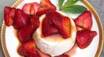 My favorite dinner party dessert – Strawberry-Vanilla Panna Cotta – gorgeous, make-ahead – the perfect delicious finale for a great meal.