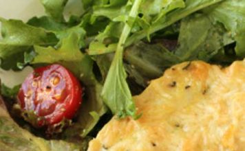 Why just have a plain salad when you can have a Parmesan-Crusted Chicken with Agurla Salad! Dress up your chicken and enjoy a healthy salad or sidedish!
