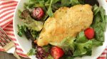 Why just have a plain salad when you can have a Parmesan-Crusted Chicken with Agurla Salad!  Dress up your chicken and enjoy a healthy salad or sidedish!